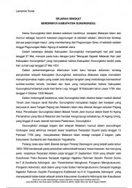 TIRAKATAN HARI JADI KABUPATEN GUNUNGKIDUL KE-195 KALURAHAN KARANGMOJO